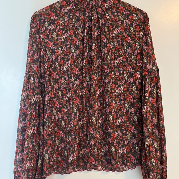 Kate Sylvester Ruffled Floral Blouse - Picture 3 of 6